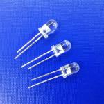 Green Color 500nm Short Pin 15000mcd 45deg Through Hole Dip 5mm LED Diode For
