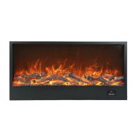 Buy cheap Built-In 1000mm No Heat Electric Fireplace With Classical LED Flame product