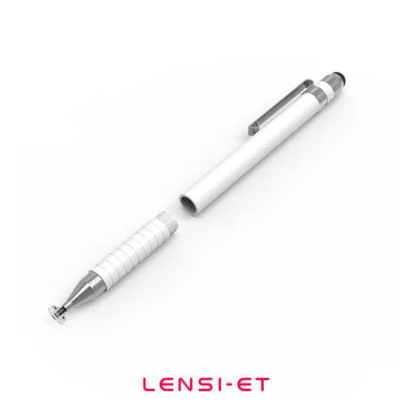 Buy cheap 2 In 1 Passive Touch Pen Silver Black Pink White Tablet Phone Touching Pen from wholesalers