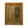 Buy cheap GMC Exterior Glass Wood Sliding Door 6 Layers Painting Water Proof from wholesalers