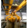 Buy cheap Heavy Duty Electric Double Beam Grab Overhead Bridge Crane from wholesalers