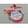 Buy cheap Two Color Printing Ribbon Medals Die Casting , Nickel Plating from wholesalers