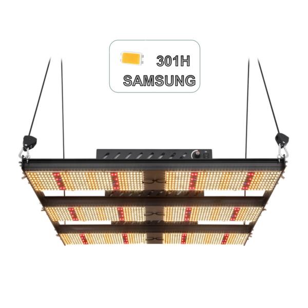 Buy cheap Mannul Dimming Commercial LED Grow Lights SAMSUNG 301H 720W Quantum Board from wholesalers