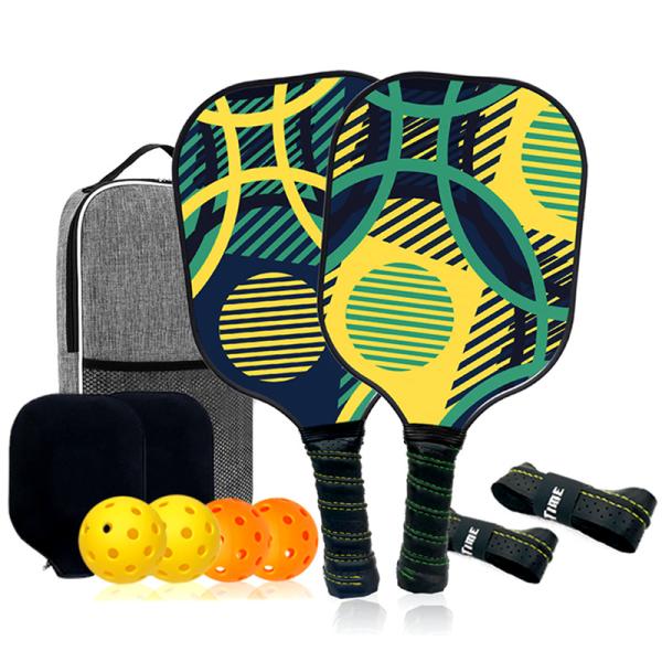 Buy cheap Pickleball Paddles Carbon Fiber Honeycomb Pickleball Racquets USAPA Approved Graphite Pickleball Kit from wholesalers