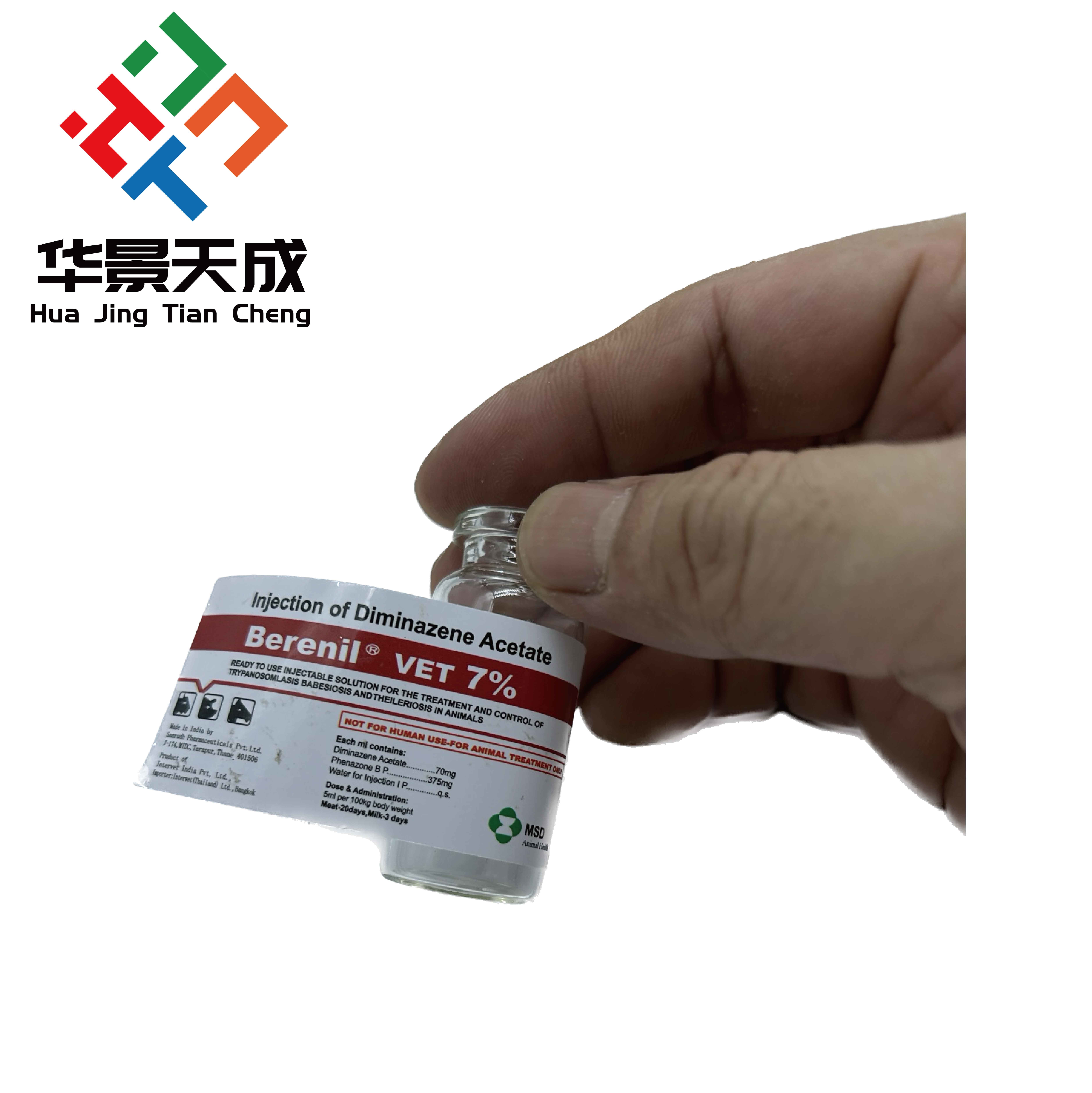 Strong Adhesive 10ml Vial Labels For Peptide Bodybuildings Glass Vials