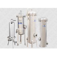 Buy cheap Liquid Industrial Cartridge Filter Housing for Food / Beverage Filtration product