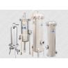 Buy cheap Liquid Industrial Cartridge Filter Housing for Food / Beverage Filtration from wholesalers