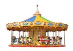 Ocean Children'S Carousel Ride Merry Go Round Carousel For Shopping Mall