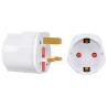 Buy cheap CCC CE AC Travel Plug Adapter White Black European To British Conversion from wholesalers