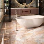Scratch Resistance Interior Porcelain Flooring For Living Room