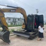 Sany 75 Used Excavator Original Color Second Hand Sany 75