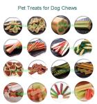 Single Screw Auto Pet Treats Dog Chews Food Making Equipment