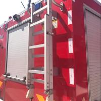 Buy cheap Adjustable Aluminum Extension Ladder , Aluminum Alloy Fire Truck Ladder product