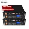 Buy cheap Customized Rack Mounted 48v 100ah Lifepo4 Solar Battery Lithium Ion Battery from wholesalers