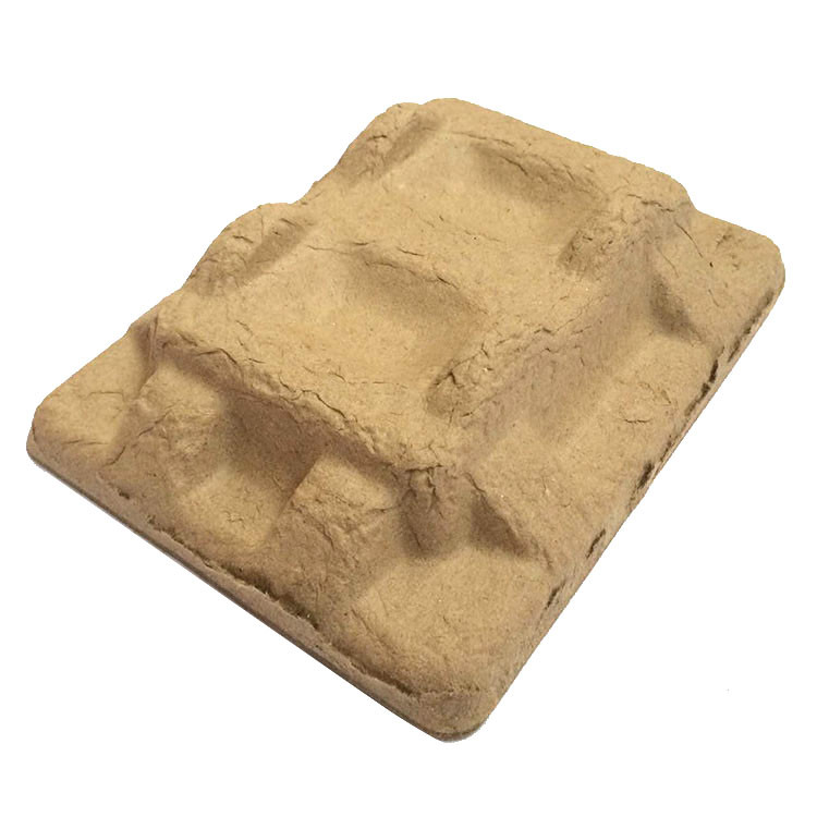 Recyclable Moulded Pulp Tray Biodegradable Thermoformed Paper Trays