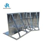 Pedestrian Crowd Control Barrier Metal Crash Gate Door Lightweight For Events