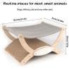 Buy cheap Cat'S Nest Wooden Cat Bed Swing Cat Rocker Chair All Seasons Removable And Washable Cat'S Bed Cat'S Scratch Board from wholesalers