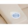 Buy cheap Luxury Cinema VIP Sofa Electric Recliner Chairs With Heat Seat Cushion from wholesalers