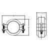 Buy cheap Low Pressure grooved Flexible Grooved Pipe Fitting SS304 Material 250 Psi from wholesalers