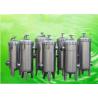 Buy cheap 40/ 3 Cores Stainless Steel Cartridge Filter Housing 100-150 Psi Work Pressure from wholesalers