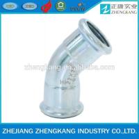 Buy cheap High Pressure Carbon Steel Pipe Coupling BW Concrete Pipe Elbow Type product