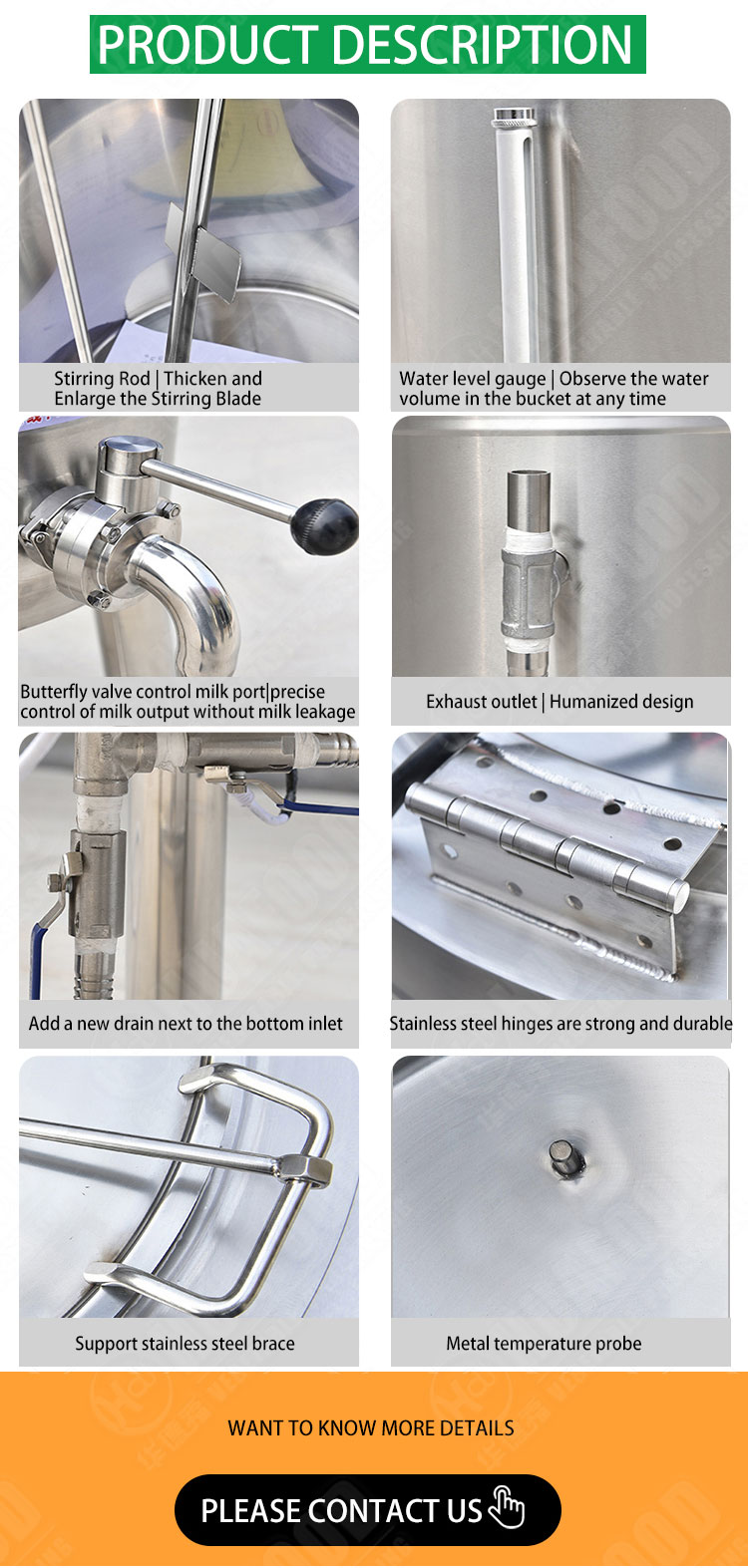 Manufacturingmachinery For Dairy Product Milk Dairy Processing Plant Complete Set Machine Milk Pasteurizer Mini Dairy Plan