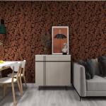 Anti-Static Vinyl Wood Texture Peel and Stick 3D Wallpaper for Vintage Wood