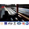 Buy cheap Q345 Polygonal 12M 6.5KN Steel Tubular Pole With Galvanization 15 Years Warranty from wholesalers