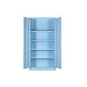 Buy cheap Steel Cupboards Cabinet Foldable Storage Cabinets 36 " W X 20 " D X 74 " H Size Sky Blue Color from wholesalers