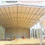 Portal Frame Prefab Light Structural Steel Workshop Building Shed Construction