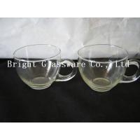Buy cheap glass ice cream cup with handle, Ice Cream Bowls, glass tea set in hotel product