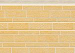380mm Width Decorative PU Sandwich Wall Panel For Exterior , 16mm Thickness