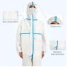 Buy cheap PP PE SMS Disposable Coverall Suit Excellent Liquid Penetration Resistance from wholesalers