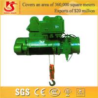 Buy cheap Single and double speed electric hoist crane 32t product