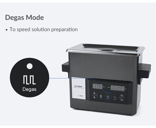 Touch Control Panel Titanium Alloy Made Ultrasonic Bath 3L For Repair Tools Washing