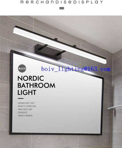 Buy cheap Classic Selection Nordic Bathroom Llight Waterpoof Black /White 9w 12w from wholesalers