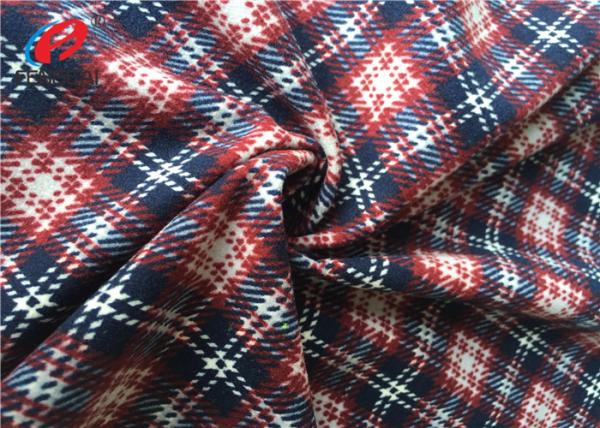 Buy cheap Microfiber Printed Polyester Tricot Knit Fabric Imitated Cotton Velvet For Upholstery from wholesalers
