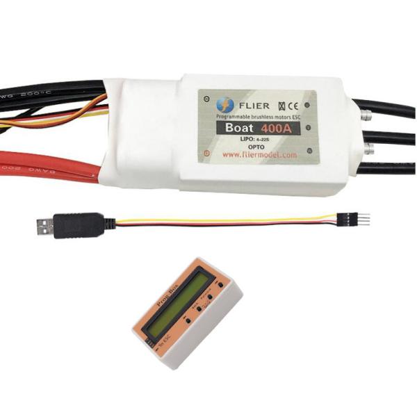 Buy cheap 22S 400A Plastic ABS ESC Electronic Speed Controller White Color Mosfet from wholesalers