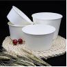 Buy cheap Custom Printed PE Coated Large Capacity Disposable Soup Bowl White Paper Salad Bowl from wholesalers