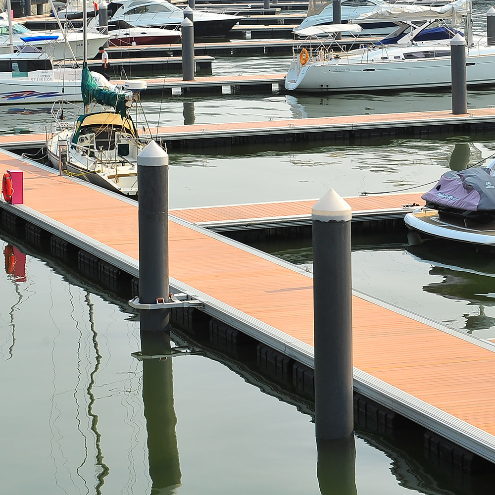 Aluminum Alloy 6061 T6 Marina Docks Sturdy Durable Marine Floating Pontoons