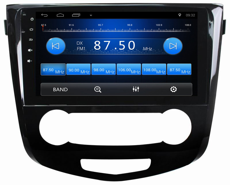 Ouchuangbo car gps bluetooth stereo android 8.1 for Nissan Qashqai 2016 support USB SWC wifi WIFI 2+32