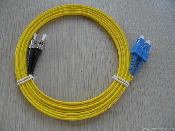Buy cheap High tensile strength, flexible SC - ST Fiber Optic Patch Cord, Insertion Loss ≤ 0.2dB from wholesalers