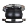 Buy cheap Single Ball Rubber Joints For Pipes With Metal Flange Epdm Rubber Flexible Bellows from wholesalers