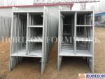 Steel H frame scaffolding system