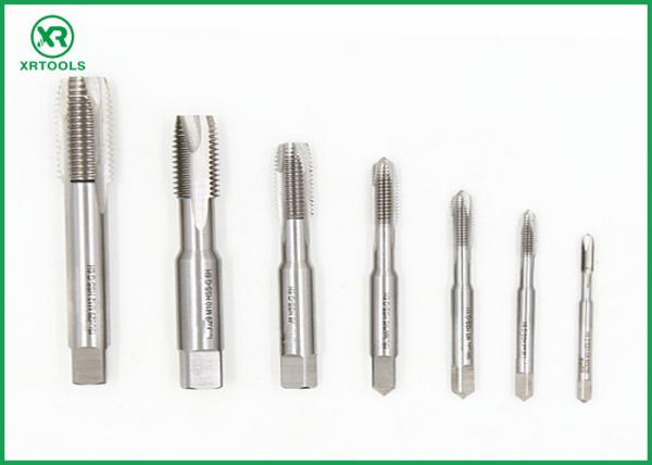 Buy cheap 2 Flat Ends Straight Flute Tap , Fully Ground Straight Pipe Tap ISO529 Standard from wholesalers