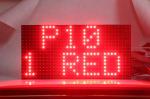 P10 1r Red Tupe Outdoor Single Color Led Module Advertising Led Display Screen