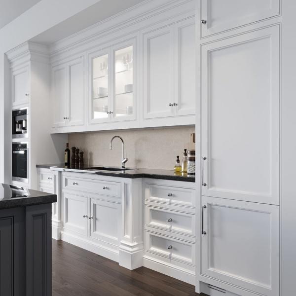 Buy cheap 4M PVC Modern Kitchen Modular Cabinet Island Bar With 2.5M Switch LED from wholesalers