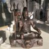 Buy cheap Hindu God Bronze Lord Shiva Statue Indian God Brass Sitting Buddha Sculpture from wholesalers