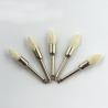 Buy cheap Oral Prophylaxis Dental Prophy Brush Polishing Soft Goat Hair White Tapered Pointed from wholesalers