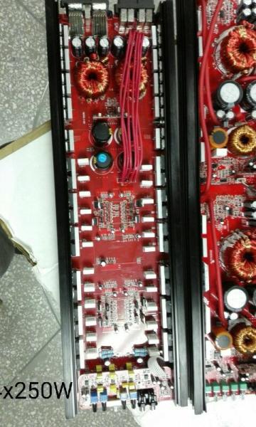 Buy cheap High power classAB 4 channel car amplifier 250w (250.4AB) from wholesalers